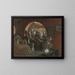 Een alcôve in de Art Students League - Charles Courtney Curran — ingelijst kunstwerk aan de muur