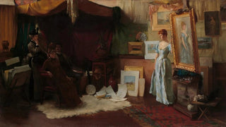 Charles Courtney Curran - Fair Critics.webp