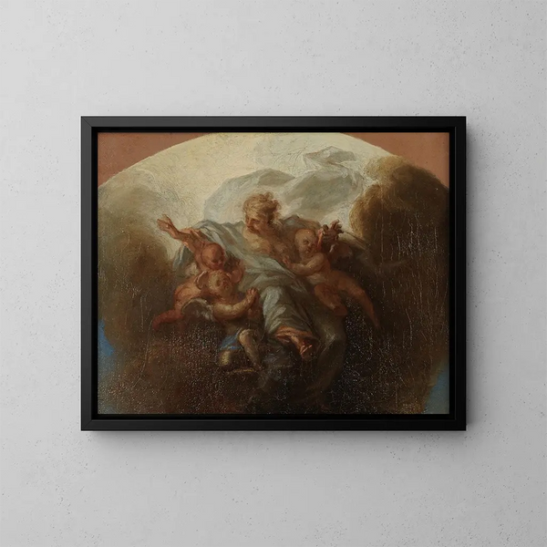 The Eternal Meadow - Charles de La Fosse — framed artwork on a wall