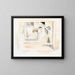 Escalier des Bermudes - Charles Demuth — ingelijst kunstwerk aan de muur