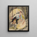in Vaudeville de fietser - Charles Demuth — ingelijst kunstwerk aan de muur