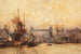 Tower Bridge, the London basin - Charles Edward Dixon — artwork view