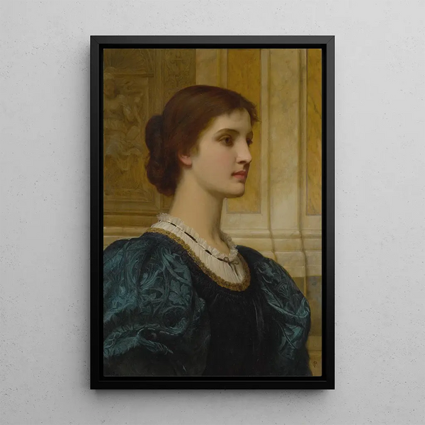Kate - Charles Edward Perugini — framed artwork on a wall