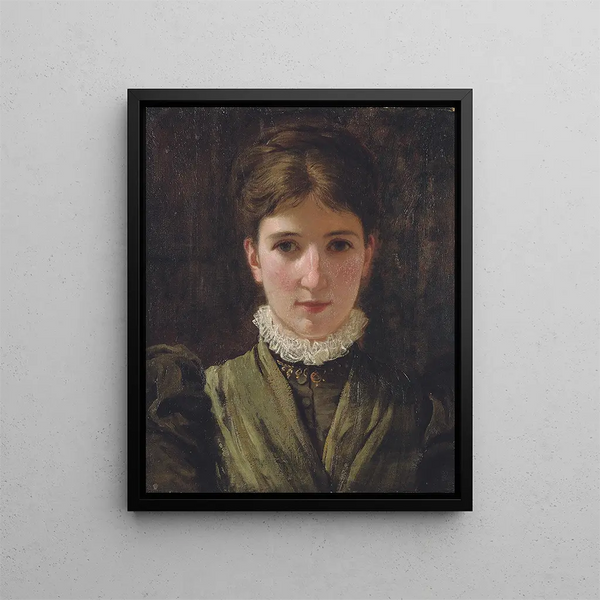 Sophie Grey - Charles Edward Perugini — framed artwork on a wall