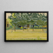 Eind van de middag - Charles Ephraim Burchfield — ingelijst kunstwerk aan de muur