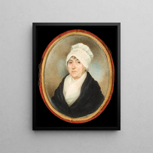 Mme Samuel Prioleau Catherine Cordes - Charles Fraser — ingelijst kunstwerk aan de muur