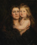 Moederliefde - Charles Frederick Naegele — weergave van het kunstwerk