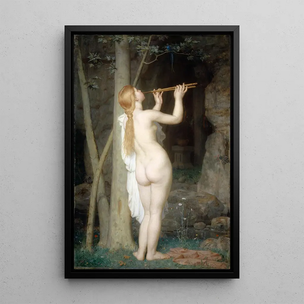 The Witch - Charles Gleyre — framed artwork on a wall