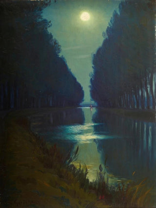 Charles Guilloux - Canal de Chelles Clair de Lune.webp