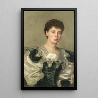 Charles HaighWood - Portrait of Mrs Charles HaighWood.webp