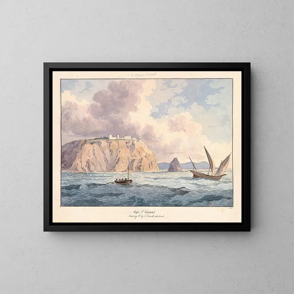 Cap Saint-Vincent - Charles Hamilton Smith — ingelijst kunstwerk aan de muur