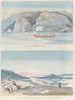 Rive noord van het Grote Meer van de Slaven en uitzicht op de zee vanaf het eiland Montreal - Charles Hamilton Smith — weergave van het kunstwerk