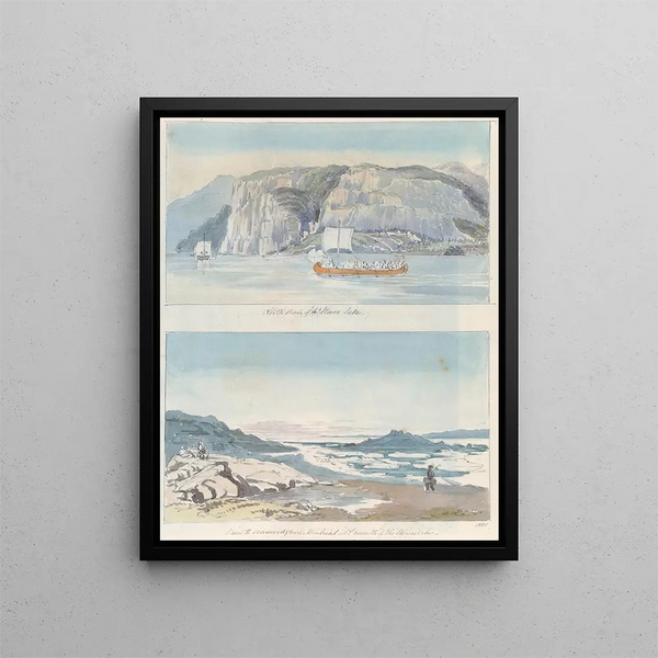 Charles Hamilton Smith - North Shore of Great Slave Lake and View to Seaward from Montreal Island.webp