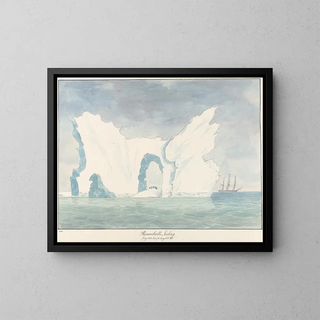 Iceberg opmerkelijk - Charles Hamilton Smith — ingelijst kunstwerk aan de muur
