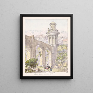 Charles Hamilton Smith - Roman Castellum and Viaduct at Evora.webp