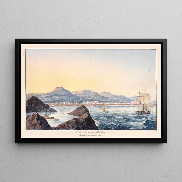Charles Hamilton Smith - Villa Franca and Harbour.webp