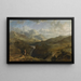 Een jacht op de heidevelden - Charles Henry Schwanfelder — ingelijst kunstwerk aan de muur
