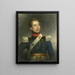 Christian Edouard Fraser 1812-79 Second Lieutenant of the 5th Dragoon Regiment - Charles Howard Hodges — framed artwork on a wall