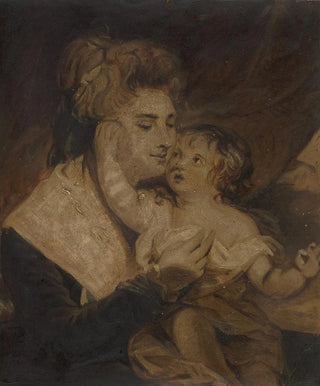 Charles Howard Hodges - Lady Dashwood and Her Son.webp