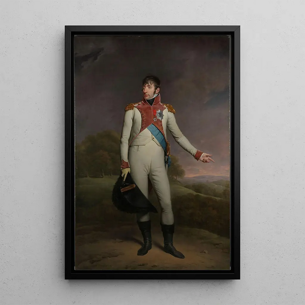 Reproduction of the painting Portrait of Louis Napoleon, King of Holland - Charles Howard Hodges