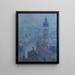 Vue van München vanaf de Alter Peter - Charles Johann Palmi — ingelijst kunstwerk aan de muur