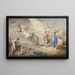 Allégorie sur la Confédération du Rhin ou mieux sur le camp de Boulogne et l'invasion prévue en Angleterre - Charles Johannot — ingelijst kunstwerk aan de muur