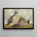 Ruïnes van de kapel - Charles John Hills — ingelijst kunstwerk aan de muur