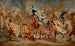 Gevecht tussen Menelaüs en Paris - Charles Le Brun — weergave van het kunstwerk