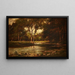 Cherry Creek Delaware Water Gap PA - Charles Linford — ingelijst kunstwerk aan de muur