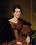 Portret van een dame - Charles Loring Elliott — weergave van het kunstwerk