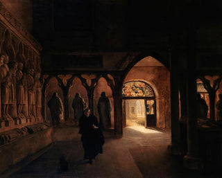 Charles Marie Bouton - La salle des sculptures du XIVe sicle au muse des Monuments franais.webp