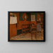 L'Auberge rouge - Charles Mertens — ingelijst kunstwerk aan de muur