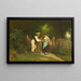 Een bewijs van liefde - Charles Moreau — ingelijst kunstwerk aan de muur