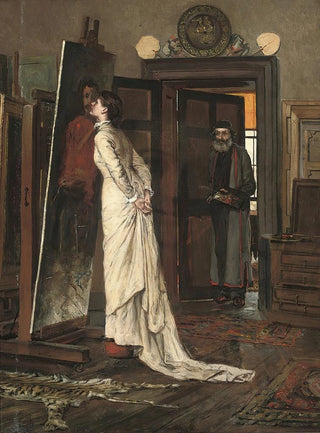 Charles Napier Kennedy - The artists studio.webp