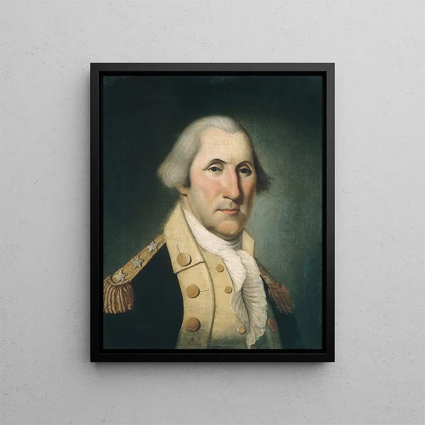 George Washington - Charles Peale Polk — framed artwork on a wall