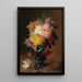 Asters in een vaas - Charles Philipard — ingelijst kunstwerk aan de muur
