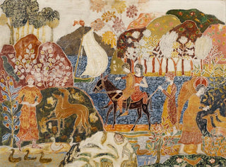 Charles Prendergast - Two Figures on a Mule.webp