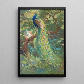 Charles Robert Knight - Indian Peafowl.webp