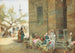Marktplein in Caïro - Charles Robertson — weergave van het kunstwerk