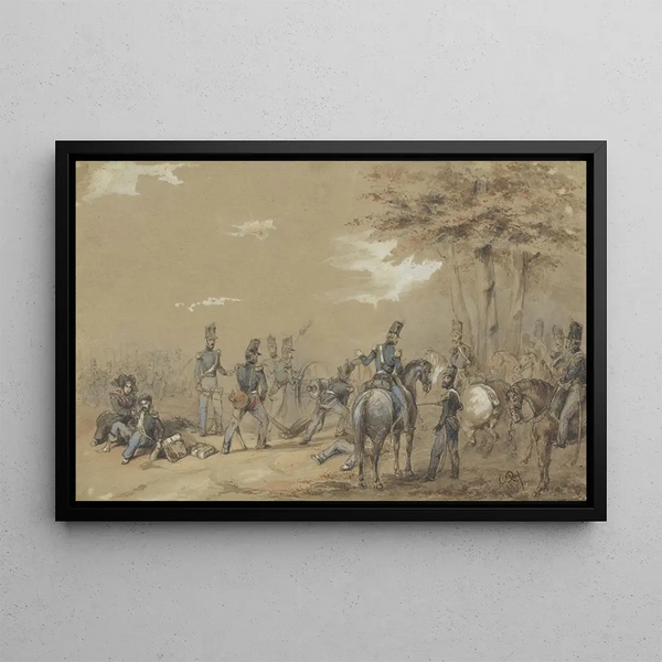 Charles Rochussen - Infanterie in gevecht.webp