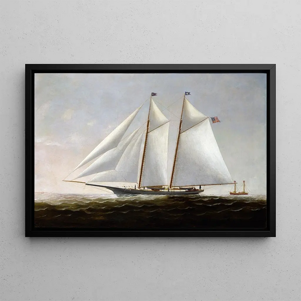 Charles S Raleigh - The Yacht America.webp
