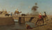 Een hoge brug in Egypte - Charles Théodore Frère — weergave van het kunstwerk