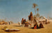 Halte de la caravane - Charles Théodore Frère — weergave van het kunstwerk