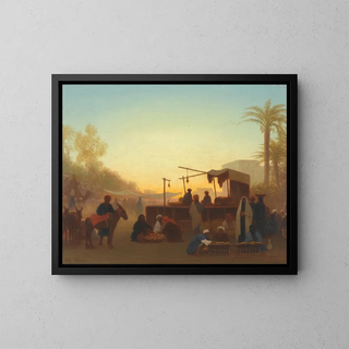 Charles Thodore Frre - Marche Au Caire.webp