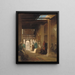 Koffiehuis - Charles Théodore Frère — ingelijst kunstwerk aan de muur