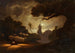 Moskee bij maanlicht - Charles Théodore Frère — weergave van het kunstwerk