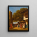 Rue du Caire - Charles Théodore Frère — ingelijst kunstwerk aan de muur