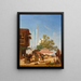 De moskee Nusretiye in Istanbul - Charles Théodore Frère — ingelijst kunstwerk aan de muur