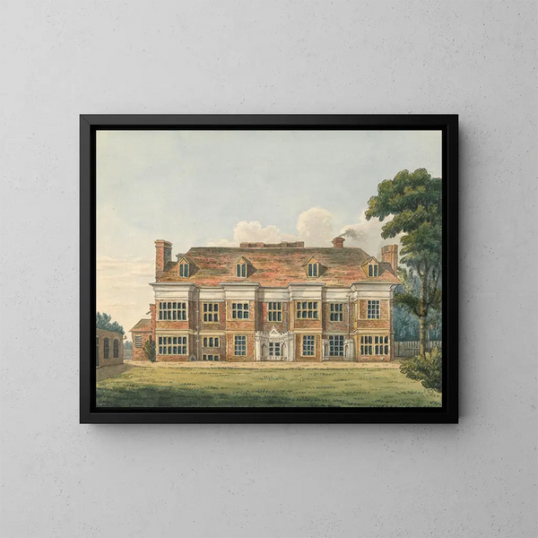 House of Ealing, Middlesex - Charles Tomkins — framed artwork on a wall