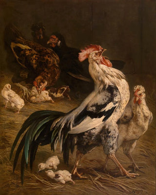 Charles Verlat - The King of the Poultry Yard.webp